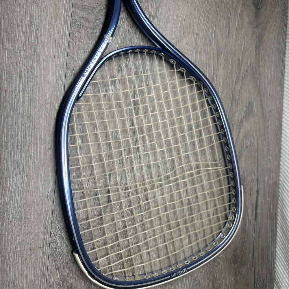 Wilson Marksman Racquet Racket CO85 3 7/8  Vintage Racquetball Wall Decor